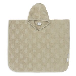 Jollein Jollein Poncho Badstof Miffy Jacquard Olive Green