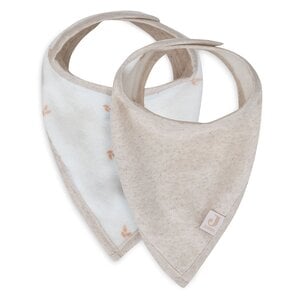 Jollein Jollein Slab Bandana Harvest Natural 2-pack