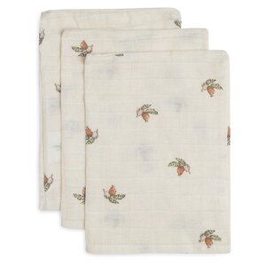 Jollein Jollein Washandjes Rosehip 3-pack