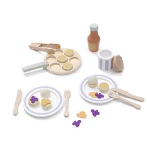 Kid's Concept Kid's Concept houten pannenkoeken set