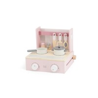 Label Label Houten Mini Keukentje Inklapbaar Pink
