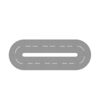 Liewood Flexibele Autobaan Village Ash Grey Sandy 10-pack