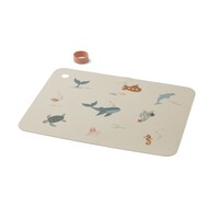 Liewood Knutselmat Placemat Jude Sea Creature Sandy