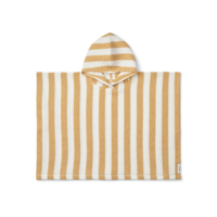 Liewood Poncho Paco Stripes White Yellow Mellow