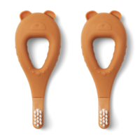 Liewood Tandenborstel Janelle Mustard 2-pack