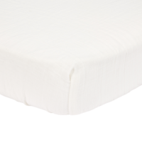 Little Dutch Hoeslaken Hydrofiel Soft White
