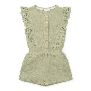 Little Dutch Little Dutch Jumpsuit Grass Green