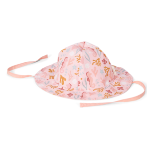 Little Dutch Little Dutch Reversible Zonnehoedje Starfish Pink Ocean Dreams