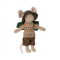 Maileg Hiker Muis Grote Broer - 13 cm