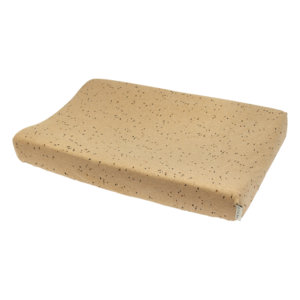 Meyco Meyco Aankleedkussenhoes Rib Mini Spot Toffee Melange