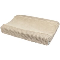 Meyco Aankleedkussenhoes Waffle Teddy Sand