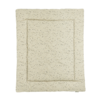 Meyco Boxkleed Rib Mini Spot Sand Melange