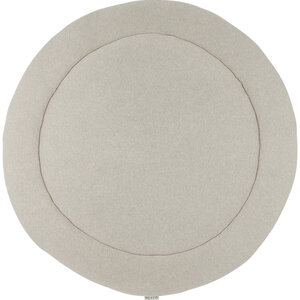 Meyco Meyco Boxkleed Rond Basic Knit Sand Melange