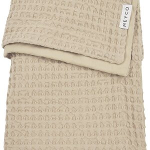 Meyco Meyco Deken Waffle Cotton Sand