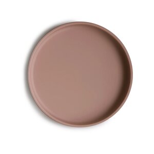 Mushie Mushie Zuignap Bordje Classic Cloudy Mauve