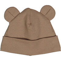 Müsli Beanie Bear Rib Walnut