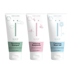 Naïf Naïf Baby & Kids Shower Routine Set