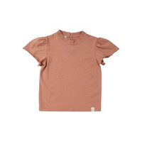 Navy Natural Top Ruffle Cork