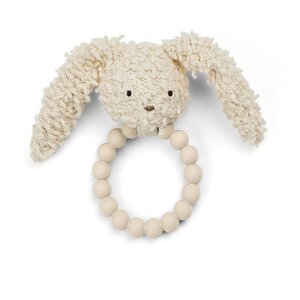 Smallstuff Smallstuff Bijtring Rabbit Bouclé Off-White