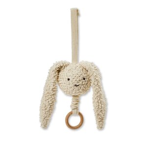 Smallstuff Smallstuff Muziekmobiel Rabbit Bouclé Off-White
