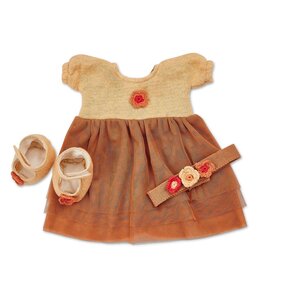 Smallstuff Smallstuff Poppenkleding Set Feestjurk