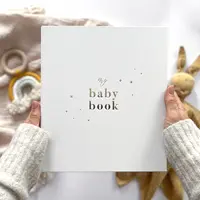 Blush & Gold Invulboek My Baby Journal Goud Wit Met Geschenkbox