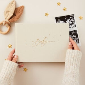 Blush And Gold Blush & Gold Invulboek My Baby Journal Ivory