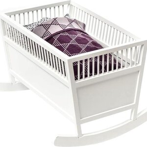 Smallstuff Smallstuff Poppenbedje Cradle Rosaline White