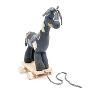 Smallstuff Smallstuff Trekdier Giraffe blauw