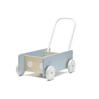 Kid's Concept houten loopwagen licht blauw