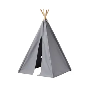 Kid's Concept Kid's Concept Speeltent Tipi Grijs klein
