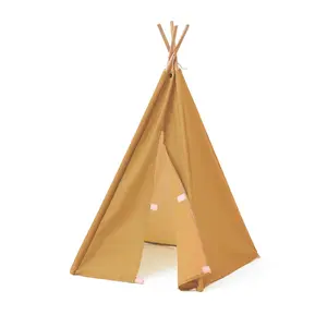 Kid's Concept Kids Concept Speeltent Tipi Geel klein