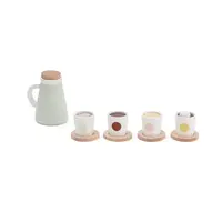 Kid's Concept houten koffie set
