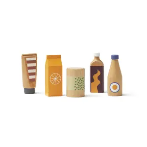 Kid's Concept Kid's Concept houten flessen en blikken