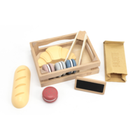 Label Label Houten Baguette Bakker Set