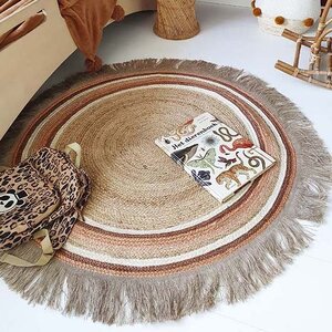 Tapis Petit Tapis Petit Vloerkleed Jute Tess Rust