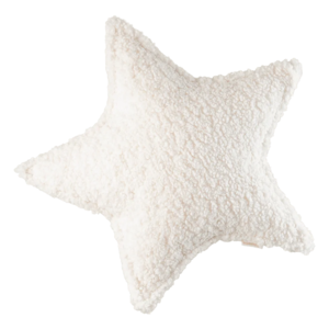 Wigiwama Cream White Star Kussen