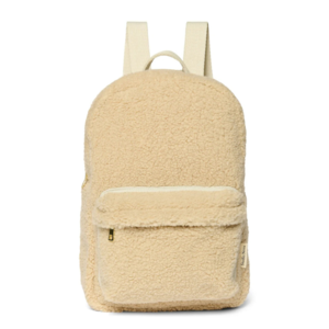 Studio Noos Studio Noos Ecru Teddy Midi Rugtas met voorvak