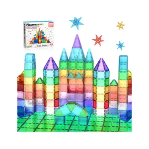 PicassoTiles PicassoTiles Magnetic Tiles set 101 stuks
