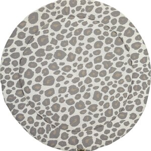 Meyco Meyco Boxkleed Rond Panter Neutral
