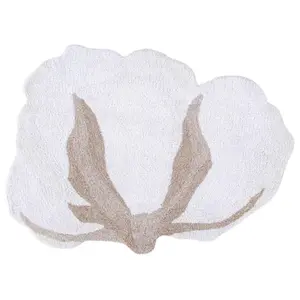 Lorena Canals Lorena Canals Vloerkleed Cotton Flower