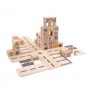 Just Blocks Just Blocks City Small - 68 elementen