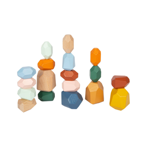 Small Foot Small Foot Houten Balans Blokken Safari (18 stuks)