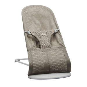BabyBjörn BabyBjorn Wipstoel Bliss Mesh Grijs Beige BabyBjörn BabyBjorn Wipstoel Bliss Mesh Grijs Beige