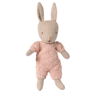 Maileg Maileg Bunny Micro Knitted Suit - Sand Rose