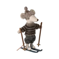 Maileg Winter Mouse Big Brother - Grey