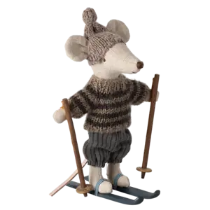 Maileg Maileg Winter Mouse Big Brother - Grey