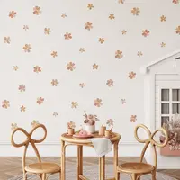 Cherrypick stoffen muurstickers - Bloemen