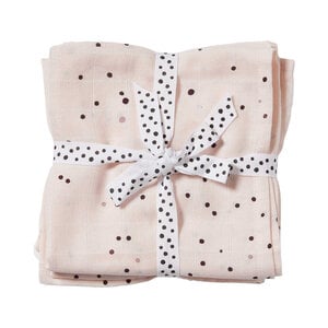 Done By Deer Done By Deer Swaddle 2-pack Dreamy Dots Powder