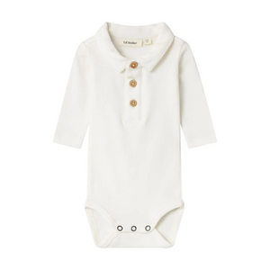Lil' Atelier Lil' Atelier Baby Romper Fundo Coconut Milk